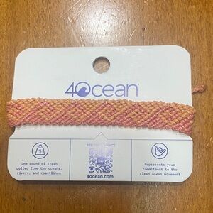 4Ocean Bracelet. Fund’s global Ocean Cleanup. NWT